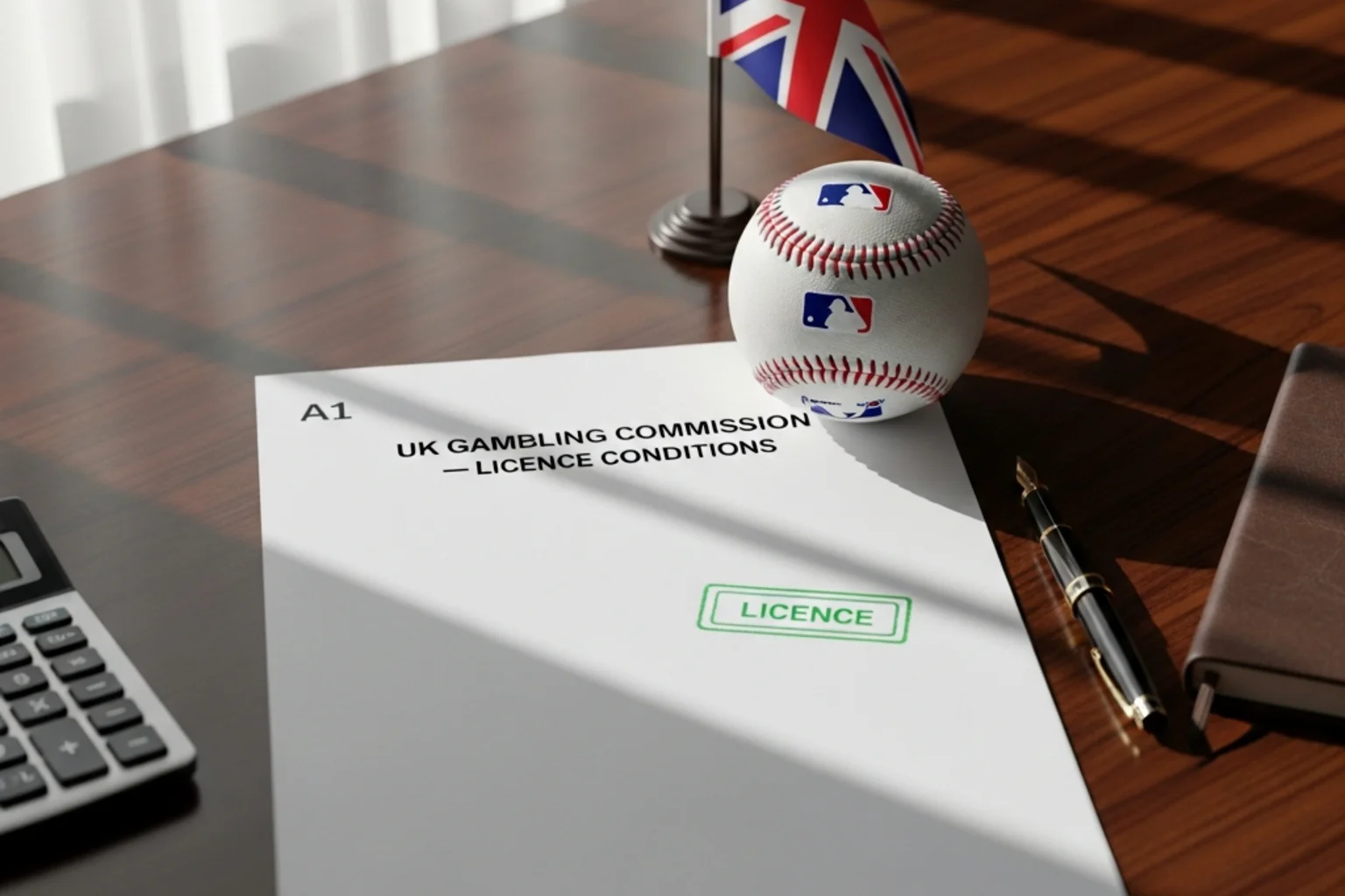 UK Gambling Commission licence framework regulating MLB betting in Britain